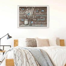 Load image into Gallery viewer, Flower And Butterfly Canvas Painting, Plant Posters And Prints