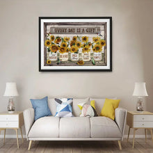 Load image into Gallery viewer, EVERY DAY IS A GIFT Canvas Painting, Plant Posters And Prints