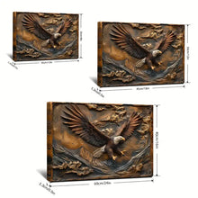 Load image into Gallery viewer, 1pc Wooden Framed Canvas Painting Motivation Quotes Eagle Inspirational Paintings Wall Art Prints For Home Decoration, Living Room & Bedroom, Festival Party Decor, Gifts, Ready to Hang