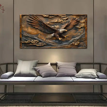 Load image into Gallery viewer, 1pc Wooden Framed Canvas Painting Motivation Quotes Eagle Inspirational Paintings Wall Art Prints For Home Decoration, Living Room & Bedroom, Festival Party Decor, Gifts, Ready to Hang