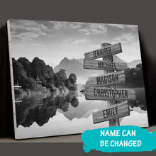 Load image into Gallery viewer, Beautiful Scenery Multi-Names Premium Canvas Poster