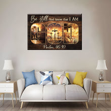 Load image into Gallery viewer, Bible Verse Framed Canvas Painting, Wall Art Prints - Ready to Hang
