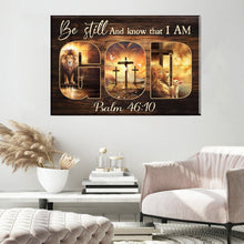 Load image into Gallery viewer, Bible Verse Framed Canvas Painting, Wall Art Prints - Ready to Hang