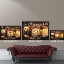 Load image into Gallery viewer, Bible Verse Framed Canvas Painting, Wall Art Prints - Ready to Hang