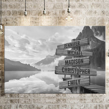 Load image into Gallery viewer, Canyon Dock Multi-Names Premium Canvas Poster