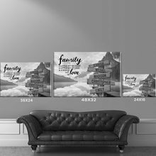Load image into Gallery viewer, Canyon Dock A Little Whole Lot of Love Multi-Names Premium Canvas Poster