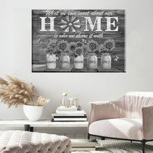 Load image into Gallery viewer, New Unique Gift For A Family Personalized Names Gift Premium Canvas Poster