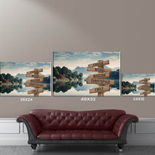 Load image into Gallery viewer, Beautiful Scenery Color Multi-Names Premium Canvas Poster