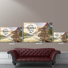 Load image into Gallery viewer, Canyon Dock  Color All of Me Loves All of You Multi-Names Premium Canvas