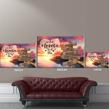 Load image into Gallery viewer, Coast Dusk Color All of Me Loves All of You Multi-Names Premium Canvas
