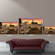 Load image into Gallery viewer, Country Castle Color Multi-Names Premium Canvas