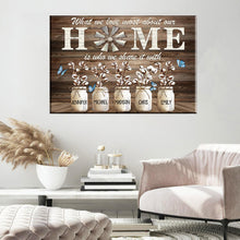 Load image into Gallery viewer, Custom Canvas Prints Personalized Names Gifts Premium Canvas