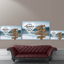 Load image into Gallery viewer, Dreams Interpretation of Lake Color All of Me Loves All of You Multi-Names Premium Canvas