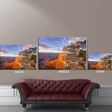 Load image into Gallery viewer, Mountain Scenery Color Multi-Names Premium Canvas Poster