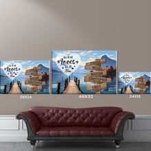 Load image into Gallery viewer, Sunshine Pier Color All of Me Loves All of You Multi-Names Premium Canvas Poster