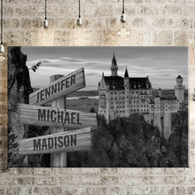 Load image into Gallery viewer, Country Castle Multi-Names Premium Canvas