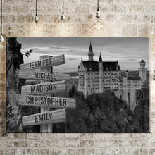 Load image into Gallery viewer, Country Castle Multi-Names Premium Canvas Poster