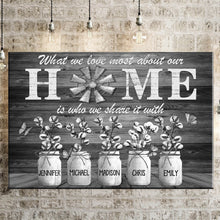 Load image into Gallery viewer, New Custom Canvas Prints Personalized Names Gifts Premium Canvas Poster
