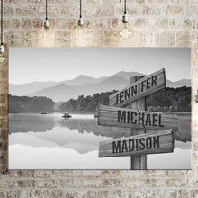 Load image into Gallery viewer, Dreams Interpretation of Lake Multi-Names Premium Canvas Poster