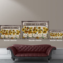 Load image into Gallery viewer, EVERY DAY IS A GIFT Framed Canvas Painting, Wall Art Prints - Ready to Hang