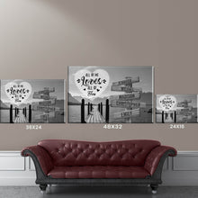 Load image into Gallery viewer, Lake Dock  All of Me Loves All of You Multi-Names Premium Canvas