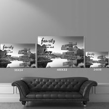 Load image into Gallery viewer, Mountain Creek  Where Life Begins And Love Never Ends Multi-Names Premium Canvas
