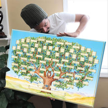Load image into Gallery viewer, Name Tree Canvas Painting, Family Tree Ready to Hang