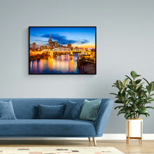 Load image into Gallery viewer, Nashville Night Canvas Painting, Plant Posters And Prints