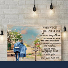 Load image into Gallery viewer, I Had You And You Had Me Personalized Couple Canvas