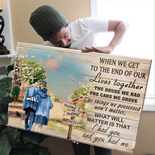 Load image into Gallery viewer, I Had You And You Had Me Personalized Couple Canvas
