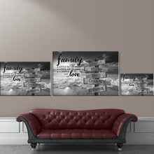 Load image into Gallery viewer, New Ocean Sunset A Little Whole Lot of Love Multi-Names Premium Canvas Poster