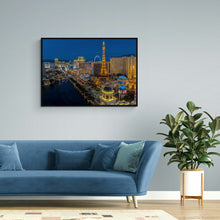 Load image into Gallery viewer, Nightlife in Las Vegas Canvas Painting, Plant Posters And Prints