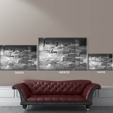 Load image into Gallery viewer, Ocean Sunset  A Bit Whole Lot of Love Multi-Names Premium Canvas Poster