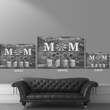Load image into Gallery viewer, New Personalized Gift For Mom My Greatest Blessings Call Me Mom Premium Canvas