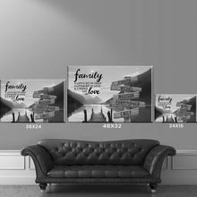 Load image into Gallery viewer, River Moonlight  A Little Whole Lot of Love Multi-Names Premium Canvas