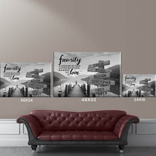 Load image into Gallery viewer, Riverside at Dusk  A Little Whole Lot of Love Multi-Names Premium Canvas Poster