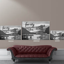 Load image into Gallery viewer, Scenic View Of Pier A Little Whole Lot of Love Multi-Names Premium Canvas