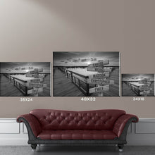 Load image into Gallery viewer, Seaside Pier Multi-Names Premium Canvas Poster