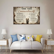 Load image into Gallery viewer, The Ten Framed Canvas Painting, Wall Art Prints - Ready to Hang
