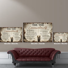 Load image into Gallery viewer, The Ten Framed Canvas Painting, Wall Art Prints - Ready to Hang