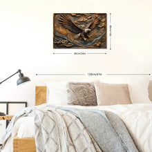 Load image into Gallery viewer, 1pc Wooden Framed Canvas Painting Motivation Quotes Eagle Inspirational Paintings Wall Art Prints For Home Decoration, Living Room & Bedroom, Festival Party Decor, Gifts, Ready to Hang