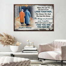 Load image into Gallery viewer, Personalized Family Old Couple When We Get Customized Canvas