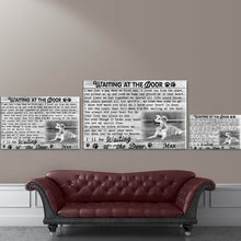 Load image into Gallery viewer, Custom Canvas Prints Personalized Memorial Pet Photo Waiting at the door