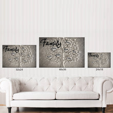 Load image into Gallery viewer, Family Love Tree Personalized Custom Premium Canvas