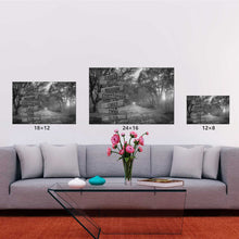 Load image into Gallery viewer, Autumn Road Multi-Names Premium Canvas 2