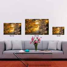 Load image into Gallery viewer, Autumn Road Color Multi-Names Premium Canvas