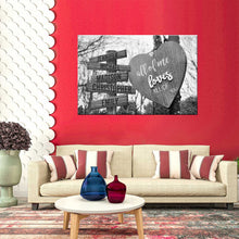 Load image into Gallery viewer, Love Board Multi-Names Premium Canvas Poster