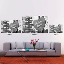 Load image into Gallery viewer, Love Board Multi-Names Premium Canvas Poster