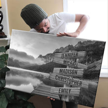 Load image into Gallery viewer, Canyon Pier Multi-Names Premium Canvas