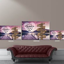 Load image into Gallery viewer, Fisherman's Wharf Color All of Me Loves All of You Multi-Names Premium Canvas